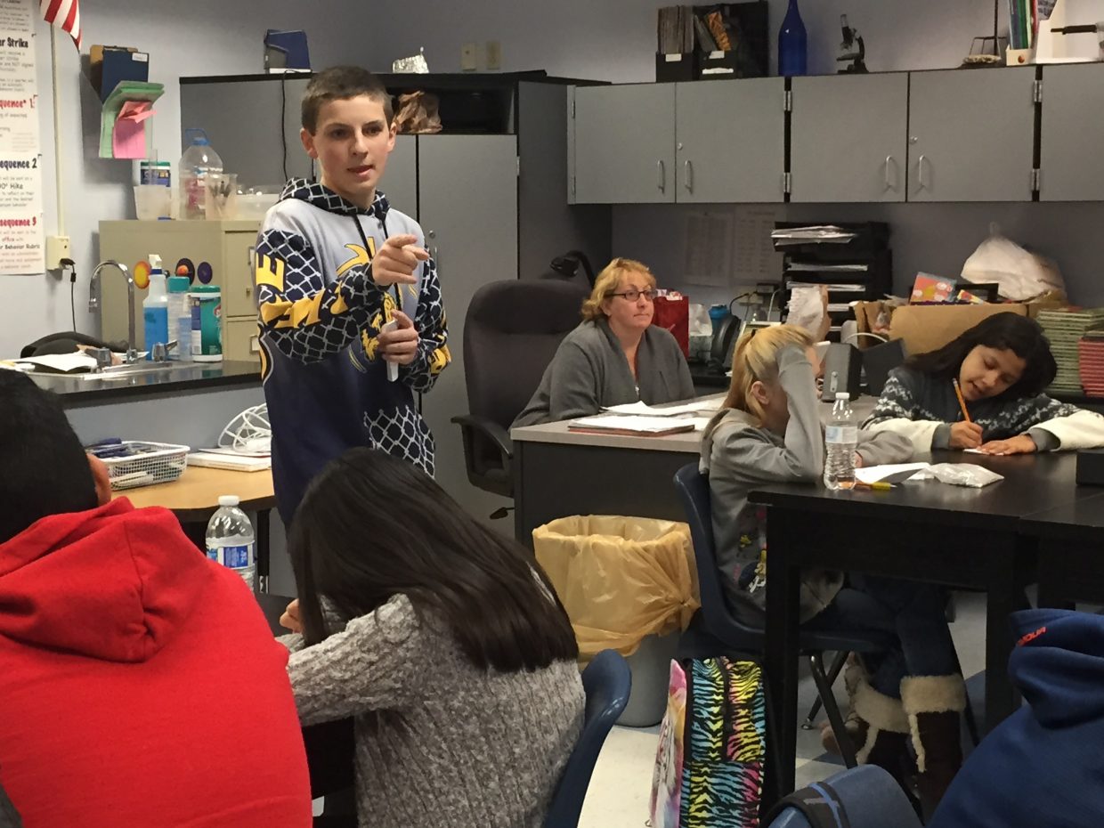 Eighthgrader wins inaugural EGGO ward at RMS